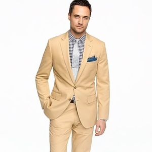 JCrew Men’s Aldridge Italian Chino Suit